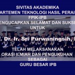 Orasi Ilmiah Prof. Sri Purwaningsih