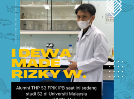 I Dewa Made Rizky W Melanjutkan Kuliah Pascasarjana S2 di Universiti Malaysia Terengganu (UMT), Malaysia