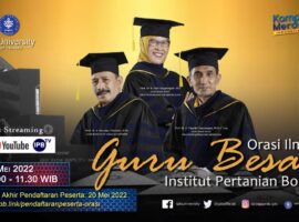 Orasi Ilmiah Guru Besar Institut Pertanian Bogor