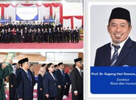 Prof. Dr. Sugeng Heri Suseno, S.Pi., M.Si. dilantik sebagai Direktur Riset dan Inovasi IPB University